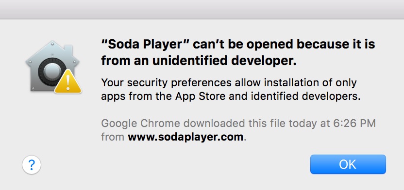 soda player mac os 10.6.8